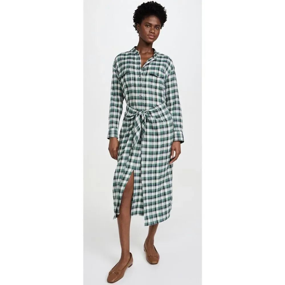 Xirena Alanis Dress in Green Brook NWT Size Small